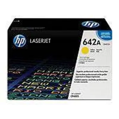Toner oryginalny HP642a cb402a yellow 7500 stron