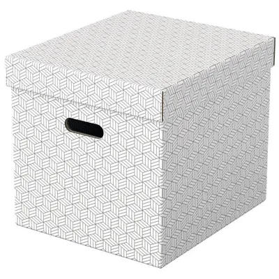 Pudło z pokrywą 320x315x365mm ESSELTE 628288 biały 3szt