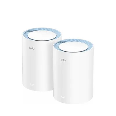 Cudy system wifi mesh m1200 (2-pack) ac1200