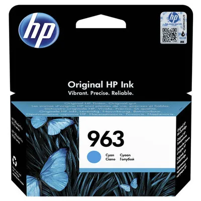 Tusz oryginalny HP963 3ja23ae cyan 700 stron po terminie