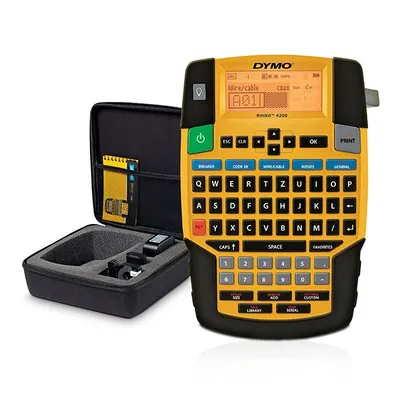 Drukarka etykiet DYMO, rhino 4200, z walizką