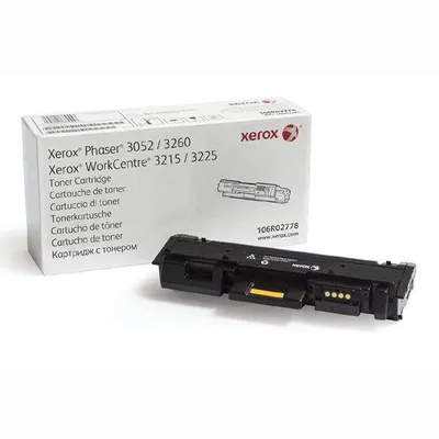 Toner oryginalny XEROX 106r02778 czarny 3000 stron