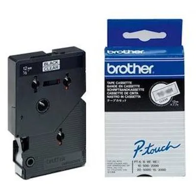 Tasiemka oryginalna niebieskie tło BROTHER tc003 12mm x 7,7 m