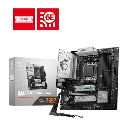 Msi płyta główna b650m gaming plus wifi am5 4ddr5 hdmi/dp matx