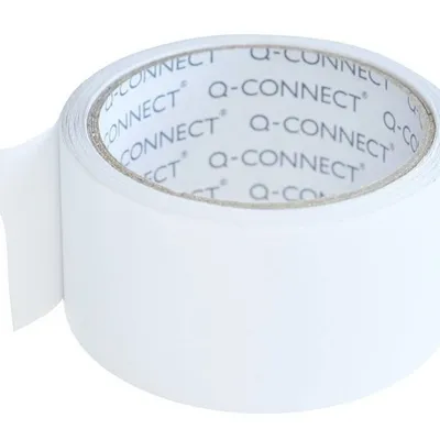Taśma dwustronna 50mmx10m Q-Connect transparentna