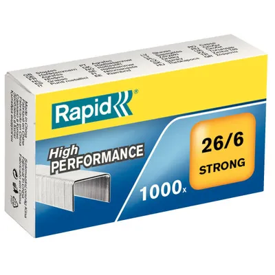 Zszywki RAPID strong 26/6 1000 szt
