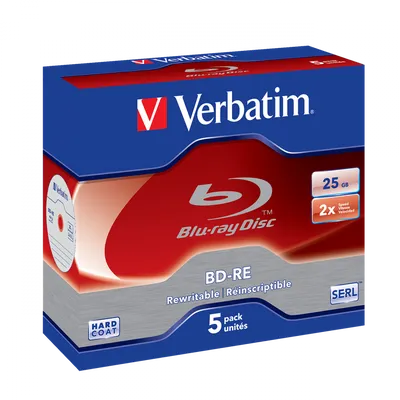 Płyta bd-re 25gb 2x VERBATIM 43615 jewel 5 szt.
