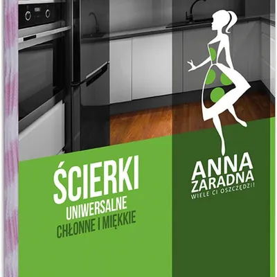 Ściereczka uniwersalna ANNA ZARADNA mix kolorów 10szt