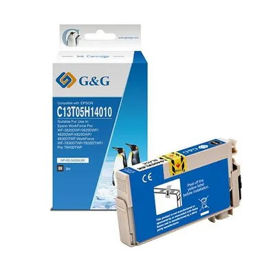 G&g kompatybilny ink / tusz z c13t05h14010, black, np-r2-0405xlbk, dla epson wf-7835dtwf, wf-7830dtwf, wf-7840dtwf, wf-4830dtwf