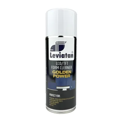 Pianka antystatyczna czyszcząca do ekranów lcd/tft golden power LEVIATAN 400ml