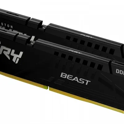 Kingston pamięć ddr5 fury beast black 16gb(2* 8gb)/6000 cl36 expo