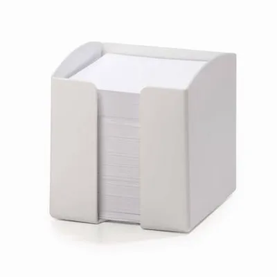Pojemnik z karteczkami 90x90mm DURABLE trend 1701682010 biały 800 karteczek