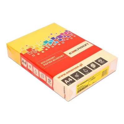 Papier ksero kolor a4 EMERSON złoty 80g 500 ark
