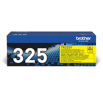 Toner oryginalny BROTHER tn325y yellow 3500 stron