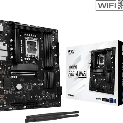 Asrock płyta główna b860 pro-a wifi s1851 4ddr5 atx