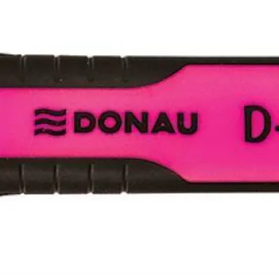 Zakreślacz DONAU d-text różowy 1-5mm