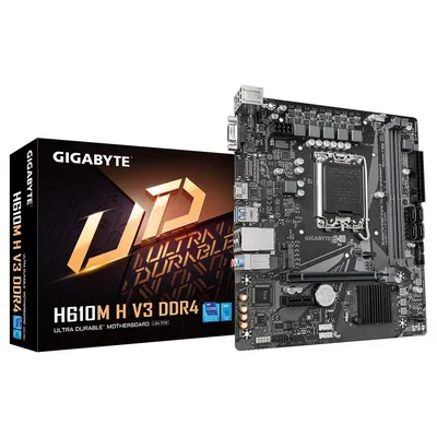 Gigabyte płyta główna h610m h v3 ddr4 s1700 2ddr4 hdmi usb matx