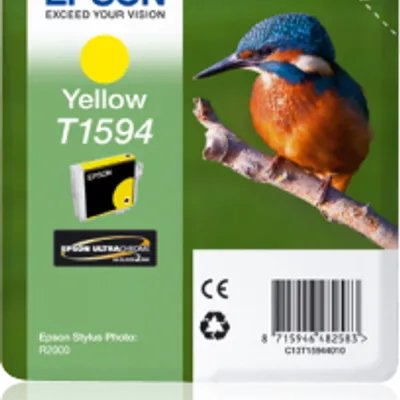 Tusz oryginalny EPSON t1594 c13t15944010 yellow 17 ml