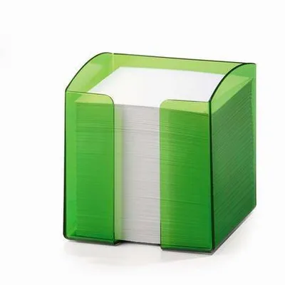 Pojemnik z karteczkami 90x90mm DURABLE trend 1701682017 jasnozielony 800 karteczek