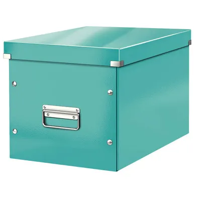 Pudło do przechowywania 320x360x310mm LEITZ click & store wow cube 61080051 turkusowy