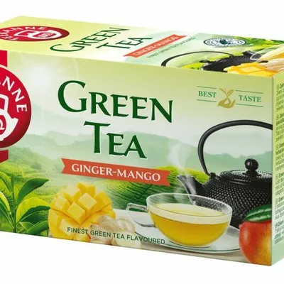 Herbata zielona, imbir&mango TEEKANNE 20 torebek