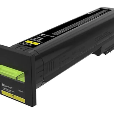 Toner oryginalny LEXMARK 72k2xye yellow 22000 stron
