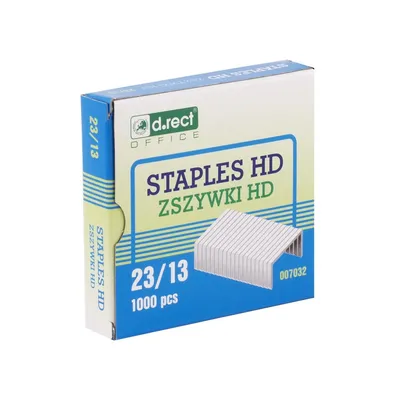 Zszywki D.RECT hd 23/13 1000szt