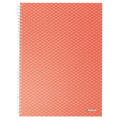 Kołonotatnik a4 ESSELTE colour'breeze 628478 koralowy w kratkę karton 80kart