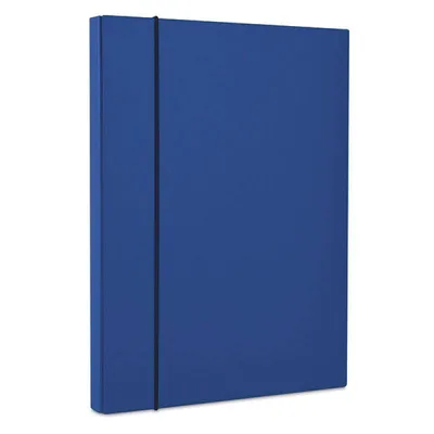 Teczka z gumką a4 OFFICE PRODUCTS granatowa tektura powlekana pp 40mm