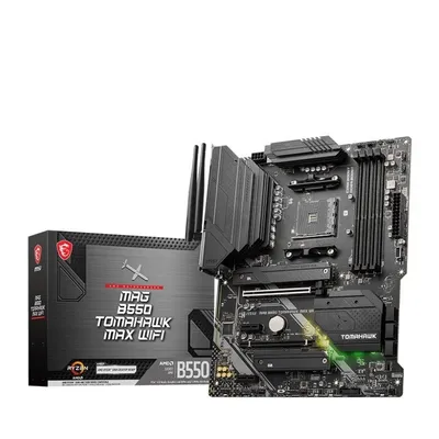 Msi płyta główna mag b550 tomahawk max wifi am4 4ddr4 hdmi/dp 2m.2 atx
