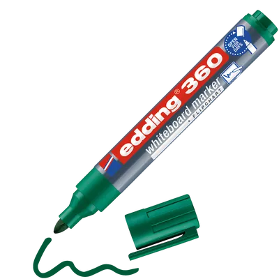 Marker suchościeralny EDDING 360 zielony 1.5-3mm