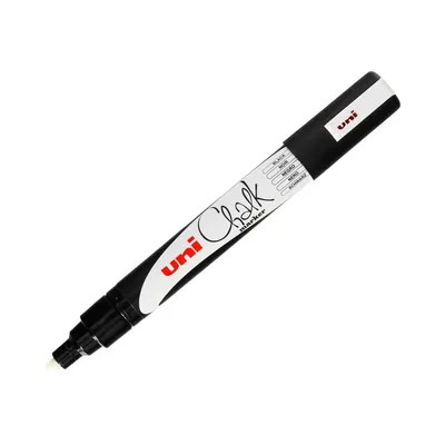 Marker kredowy UNI pwe-5m 69938 czarny okrągła końcówka 1.8-2.5mm
