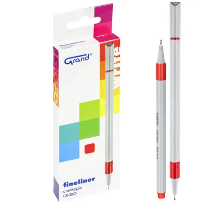 Cienkopis Grand gr-380 160-2304 czerwony 0.4mm