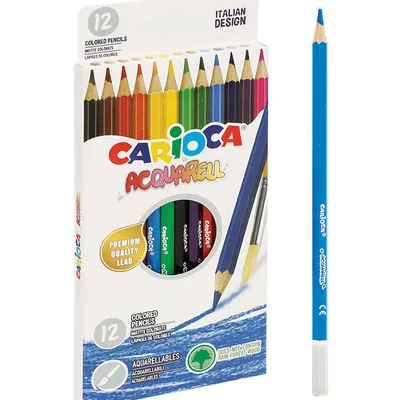 Kredki ołówkowe Carioca 42857 acquarell 170-2440 12kol