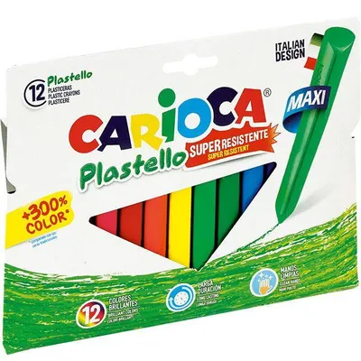 Kredki świecowe Carioca 42671 pastello 170-2185 12kol