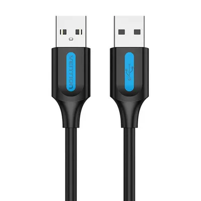 Kabel usb 2.0 Vention cojbd 2a 0,5m czarny pvc