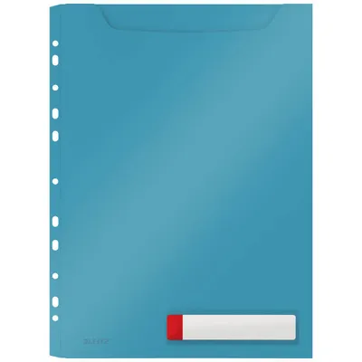 Koszulki a4 LEITZ cosy 46680061 morski niebieski 200mic 3szt