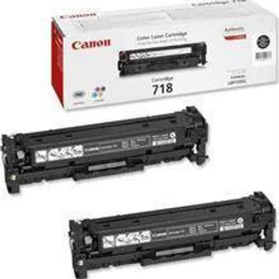 Toner oryginalny CANON crg718bk 2662b005 czarny 3400 stron