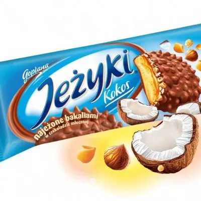 Ciastka jeżyki kokos GOPLANA 140g