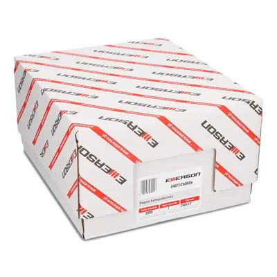 Papier komputerowy 240 12'' EMERSON extra biały 1+0 60g 2000 składek