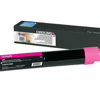 Toner oryginalny LEXMARK c950x2mg magenta 22000 stron