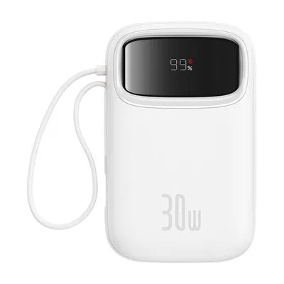 Powerbank Baseus qpow 2 10000mah 30w (biały)