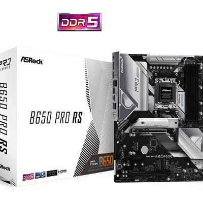 Asrock płyta główna b650 pro rs am5 4ddr5 hdmi m.2 dp usb3.2 atx