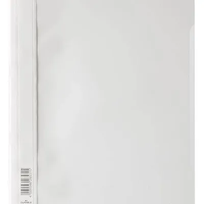 Skoroszyty a4 DURABLE 257302 białe plastikowy pp 50szt