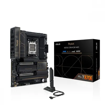 Asus płyta główna proart x870e-creator wi fi am5 4ddr5 hdmi/usb-c