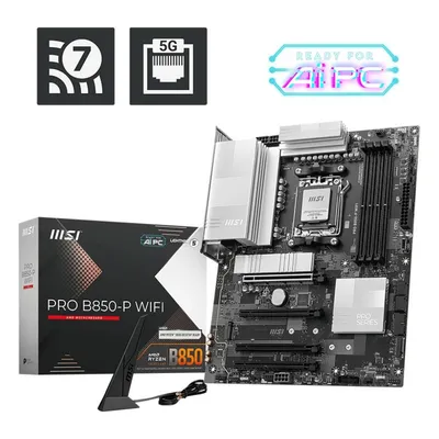Msi płyta główna pro b850-p wifi am5 4dd r5 atx