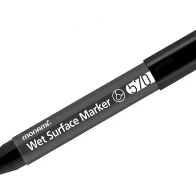 Marker permanentny Monami wet surface b 570/1b 160-2531 czarny
