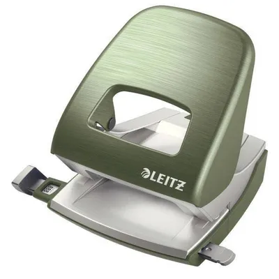 Dziurkacz z ogranicznikiem LEITZ style 5006 50060053 zieleń pistacjowa 30 kart