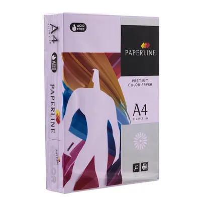 Papier ksero kolor a4 PAPERLINE lawendowy 80g 500 ark