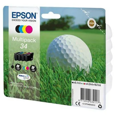 Tusz oryginalny EPSON t3466 c13t34664010 cmyk 18,7b ml